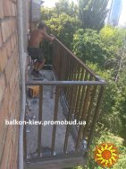 Ремонт балкона: плита и ограждения