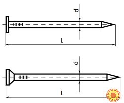 Гвозди в ассортименте - всегда в наличии