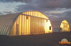 Поставляем ангары бескаркасные отечественного и импортного производств