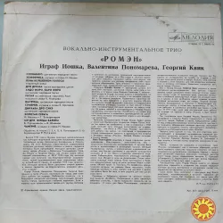 Вокально инструментальное трио Ромэн