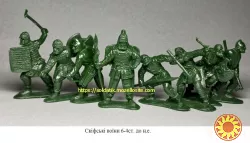 Солдатики набор 8шт. игрушки, фигурки, 4 вида Украинские казаки, воины