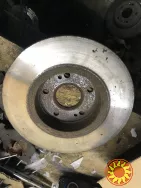 Бу передний тормозной диск Renault Laguna 2, 8200007122, 7701206614, 8671016878